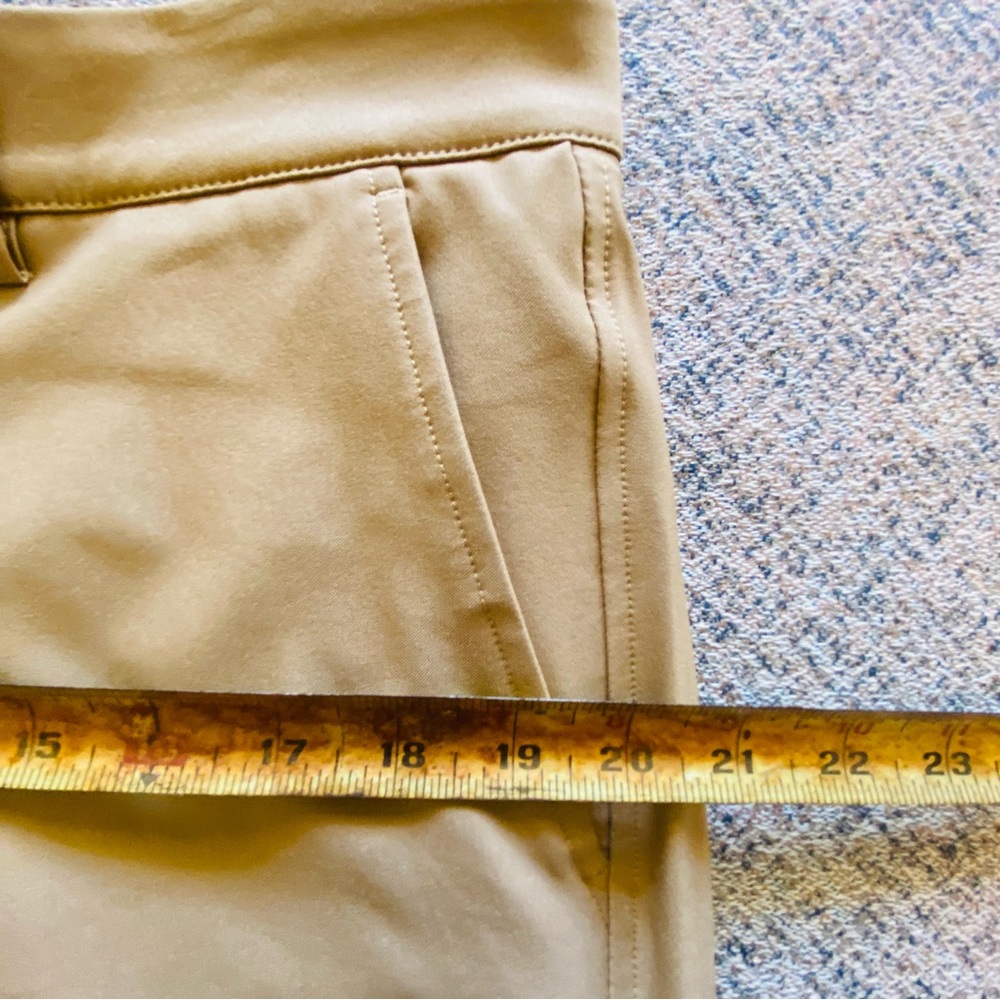 Dunning Golf Everbest Shorts Flat Front Gold - Picture 3 of 12